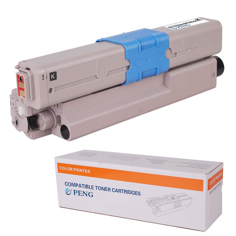 PENG Kuncheng Compatible Toner Cartridge for Oki C332dn C332 MC363dn MC363 Replacement for 46508704 Black 3,500 Pagesï¼ˆ I Pack - Image 2